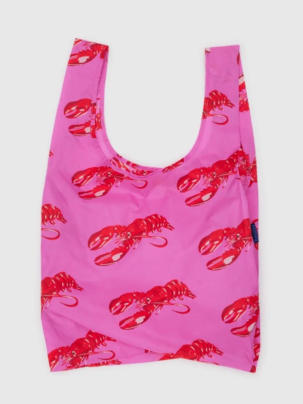 NWOT BAGGU lobster print standard reusable